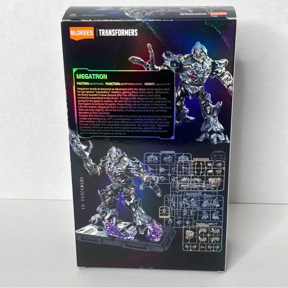 Transformers Megatron Model Kit – Blokees Classic Class (75 Pieces) New & Sealed